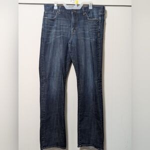 Men's Lucky Brand 361 Vintage Straight Jeans Blue Pocket Denim Size 38*34